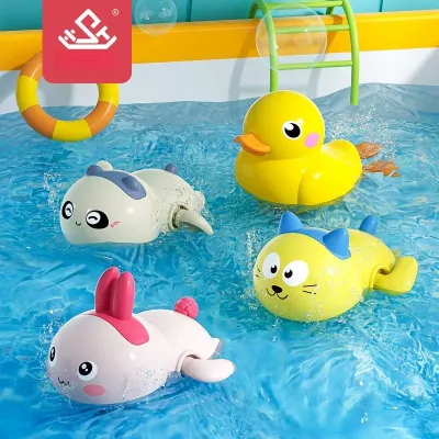 お風呂おもちゃ｜動物のデザイン・水遊び・知育・浮き輪・電池なし・安全素材・可愛い