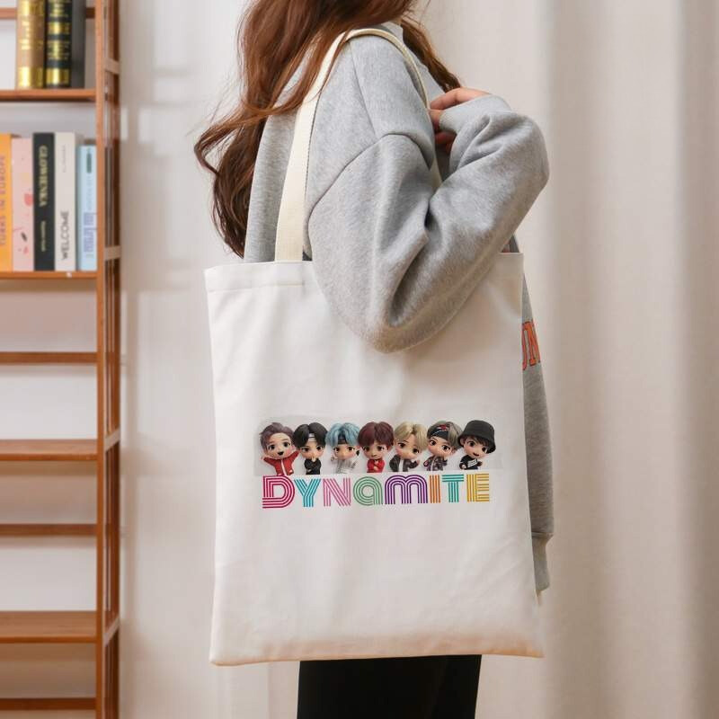 BTS  キャンバスミニトートバック BTS キャンバスミニトートバッグ