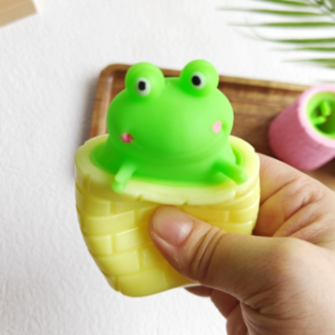 カエルストレス解消おもちゃ｜もじもじ楽しい・暇つぶし・Mochi Squishy Toy・スクイーズ ・ ぷにぷに|undefined