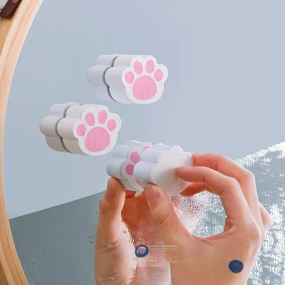 ミラースポンジ｜猫の爪デザイン・スポンジ・キッチンの蛇口・洗面台・汚れ落とし・収納しやすい