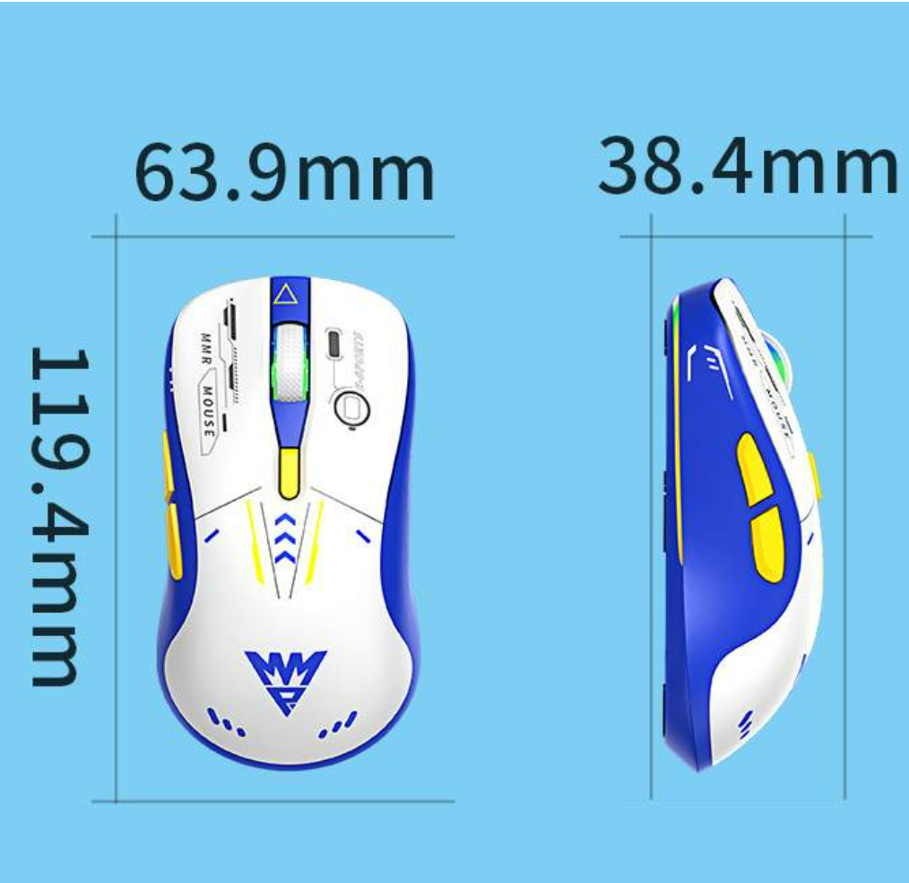ワイヤレスマウス｜5.1Bluetooth・ 2.4G・Type‐Ｃ充電式・持ち運び便利・RGBカラー効果・静音|undefined