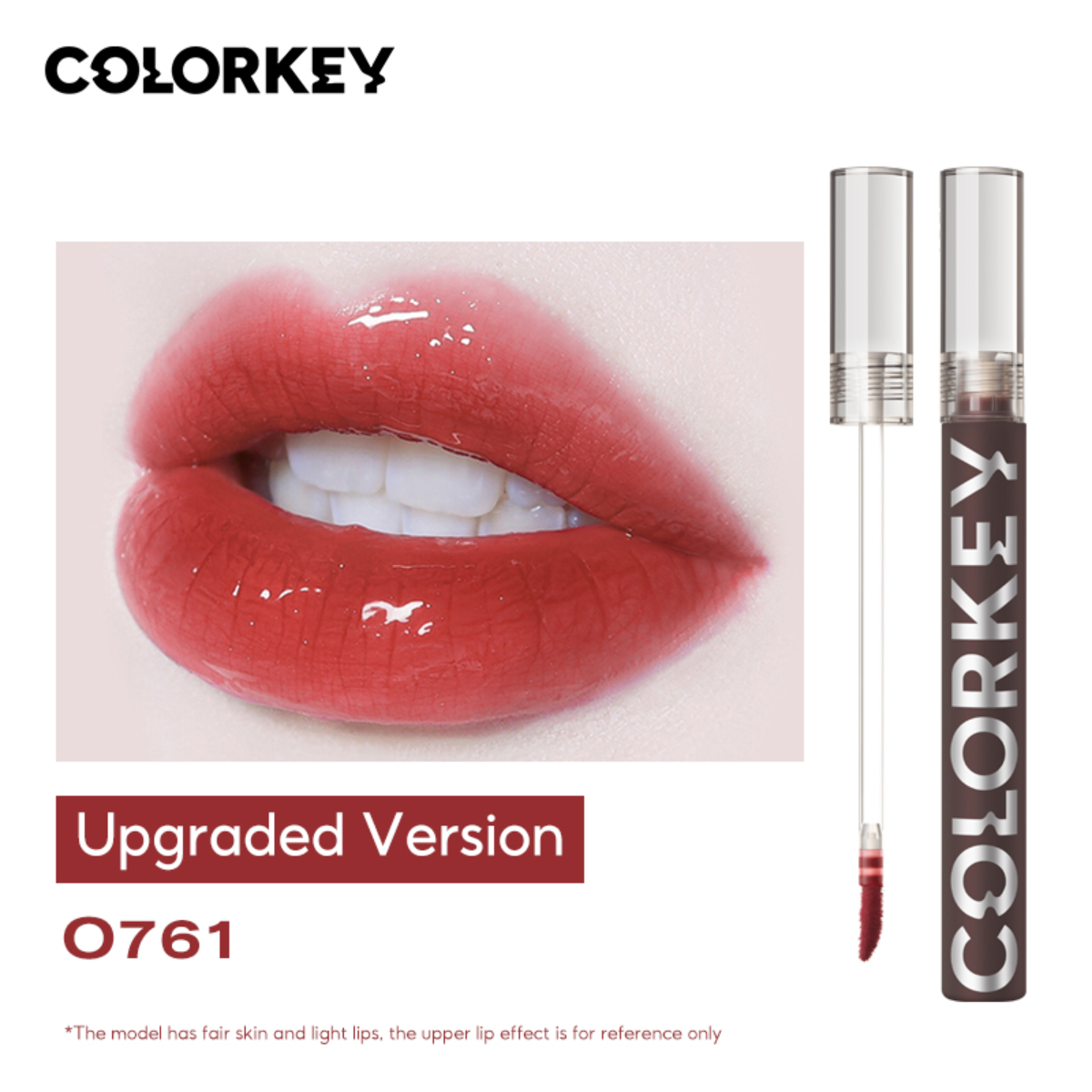 COLORKEY リップグロス｜シャインミラーリップティント・SNS人気・ぷるぷる・ツヤ感・保湿・潤い長持ち・マスクに付かない|undefined