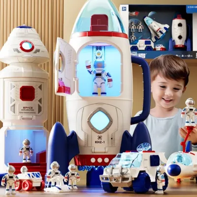 【Mabo】ロボット船｜おもちゃ・モデル・男の子・宇宙飛行士・1歳から6歳・誕生日プレゼント