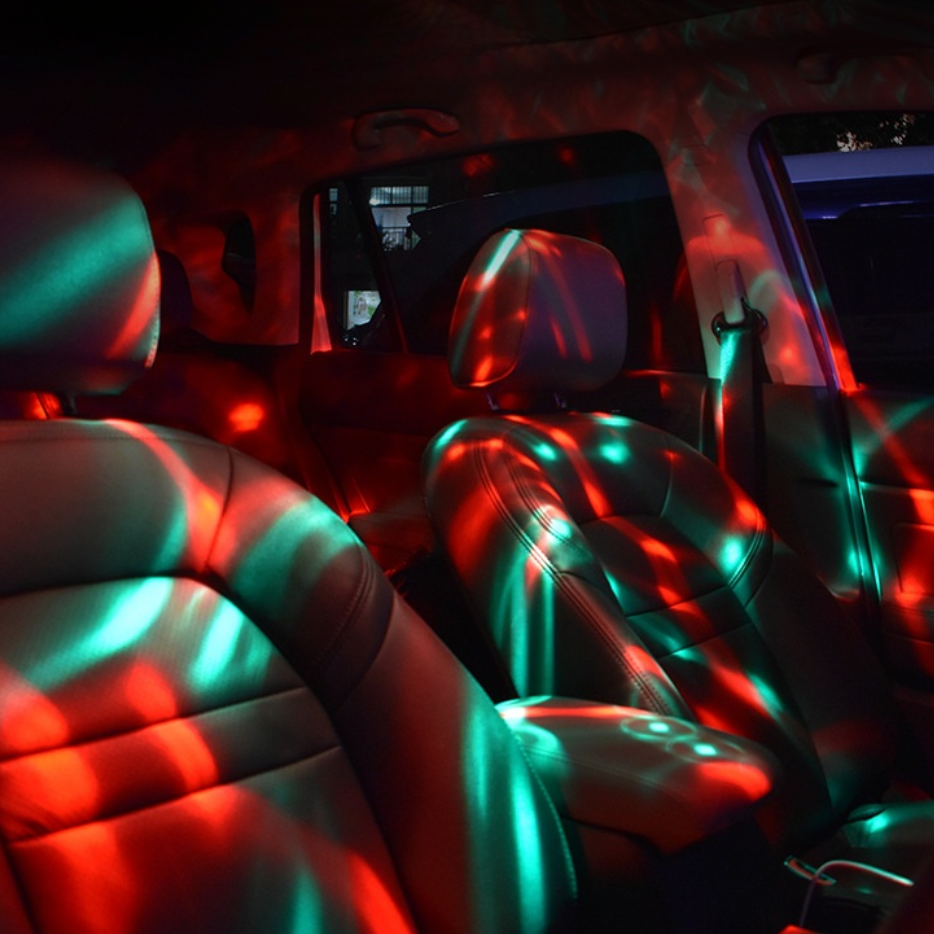 車載用ランプ LED｜ディスコライト・ステージライト・雰囲気ライト・USB充電|undefined