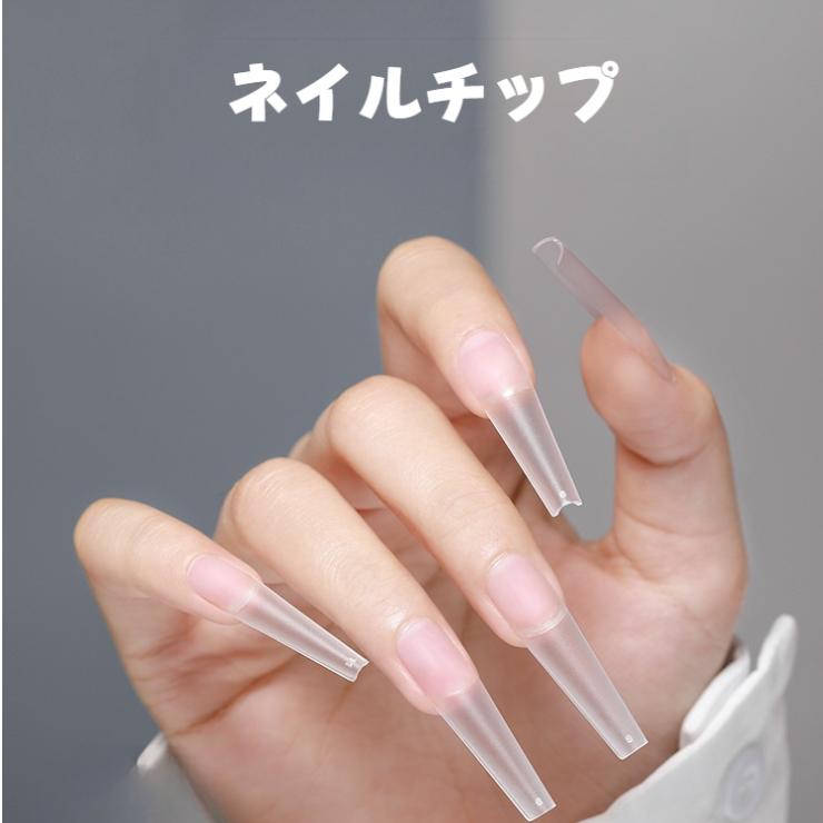 ネイルンページ 変形フレンチネイル #フレンチネイル #モノトーンネイル