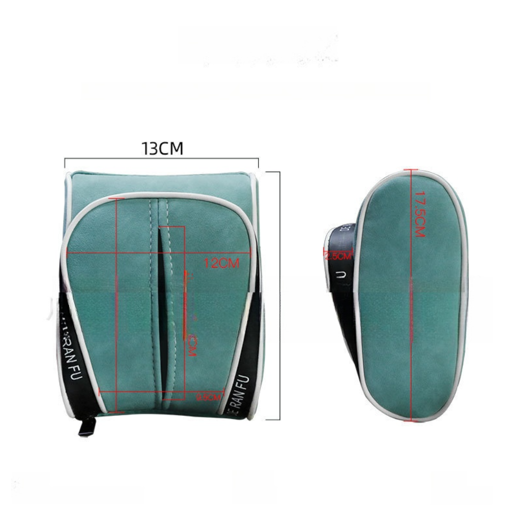 17.5x13x10.5cm車用ティッシュボックス｜カー用品・収納用品・ワイプディスペンサー後部座席・アクセサリー|undefined