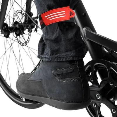 自転車足首脚ズボンバンド｜自転車用品・足首固定ベルト・クリップストラップ・安全のため