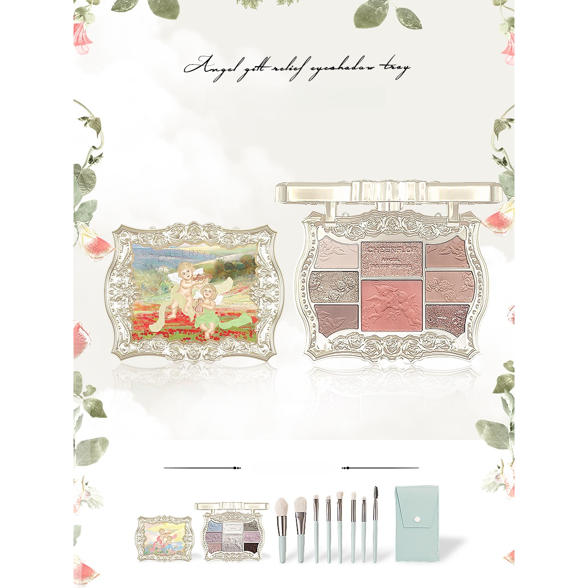 「cheerflor」アイシャドウ｜ブルーカラー・正規品・チアフロール・天使の黙示録|undefined