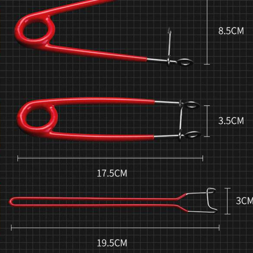 釣り口オープナー | カエル餌フックリムーバー、軽量で耐久性のある釣りツール、アクセサリーに便利なスプレッダー釣りジョースプレッダー　金属釣りツールアクセサリー|undefined