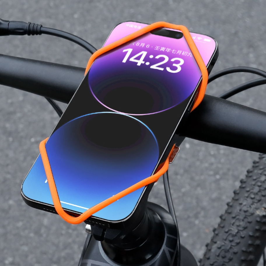 スマホホルダー｜自転車用・シリコン製・衝撃吸収・ナビゲーション・山道走行・安定性・落下防止・自転車用ホルダー|undefined