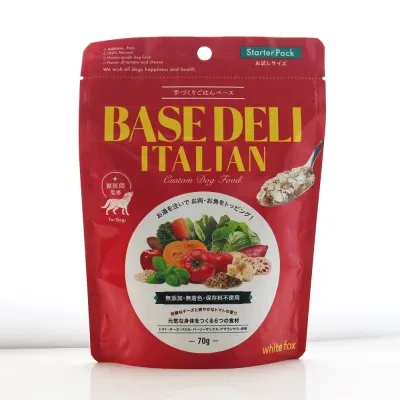 ペットスタジオ ペットフード愛犬用｜手づくりごはんベース・BASE DELI・ドッグフード・ホワイトフォックス・ベースデリ