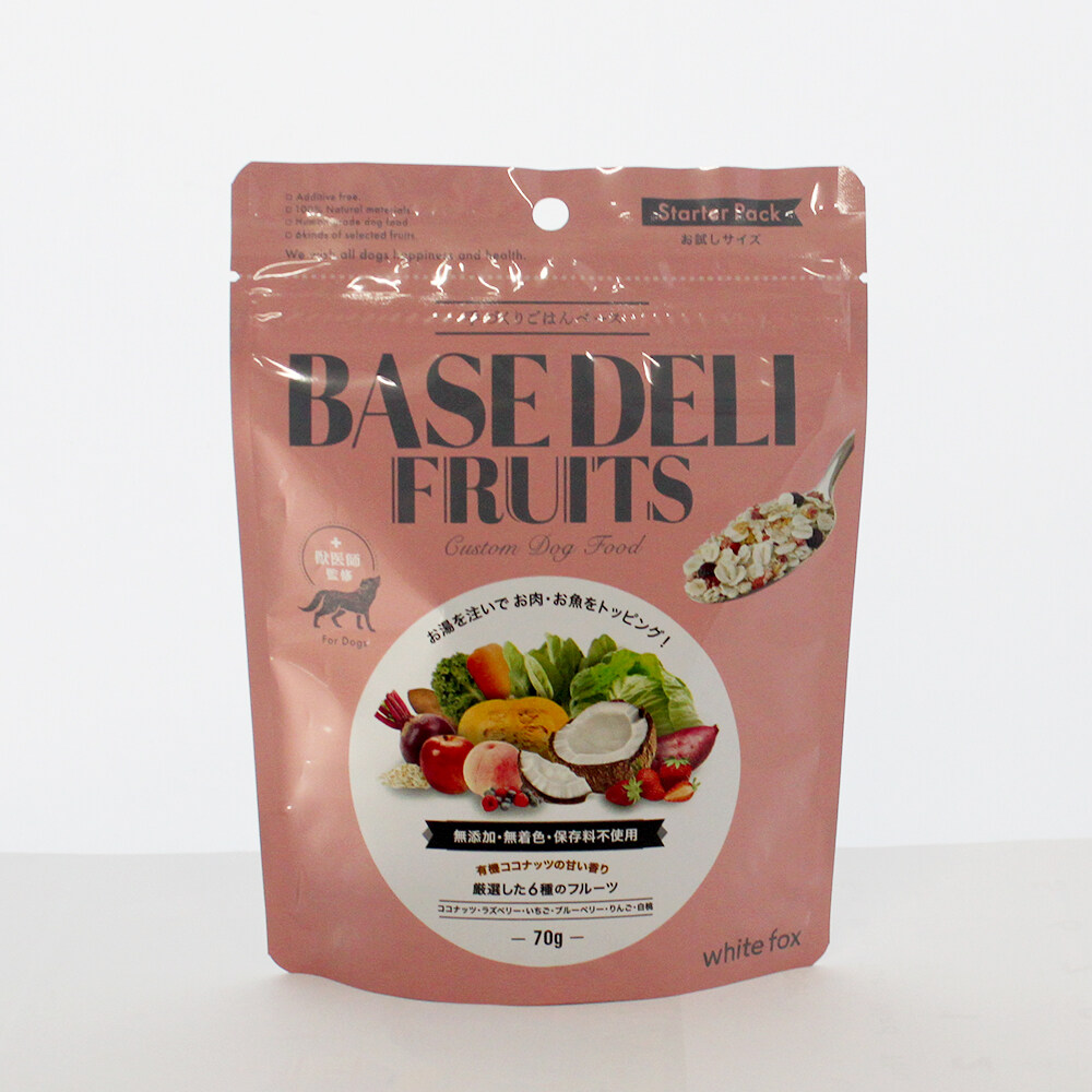 ペットフード｜愛犬用・手づくりごはんベース・BASE DELI・ドッグフード・ホワイトフォックス|undefined