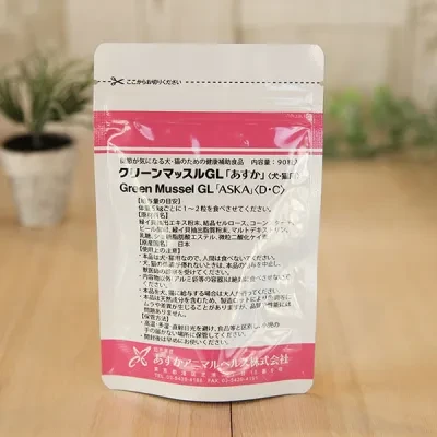 ペットスタジオ 動物用健康補助薬品|あすかアニマルヘルス グリーンマッスルGL 90粒「あすか」 犬猫用【動物用 サプリメント サプリ】