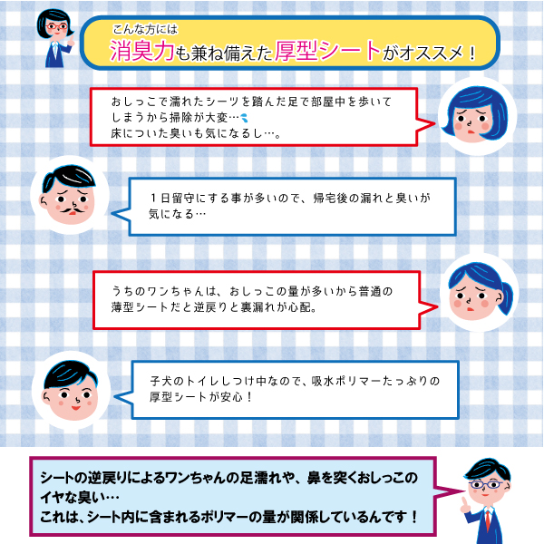 厚型ペットシーツ｜超吸収 消臭  選べるレギュラー6枚 ワイド3枚　フローラルソープの香り付き 厚型 吸収力 ペットシート トイレシート  トイレ用品 |undefined