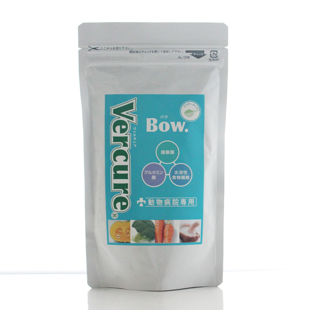 ペット用サプリ｜ ヴェルキュアバウ 腸用 パウダー 100ｇ×ワンプー 犬用モイストスプレー 100ml モイストスキン  グルタミン酸 栄養補助食品 犬猫用|undefined