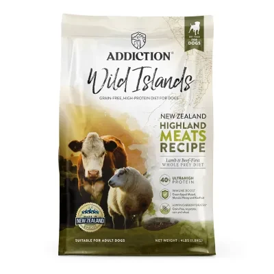 ペットフード｜アディクション ワイルドアイランズ ハイランドミーツレシピ グレインフリードッグフード 1.8kg ADDICTION Wild Islands