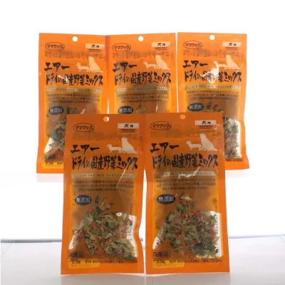 ペットスタジオ 犬用 ドライフード|ママクック 犬用 エアードライの国産野菜ミックス23g×5個セット 国産無添加