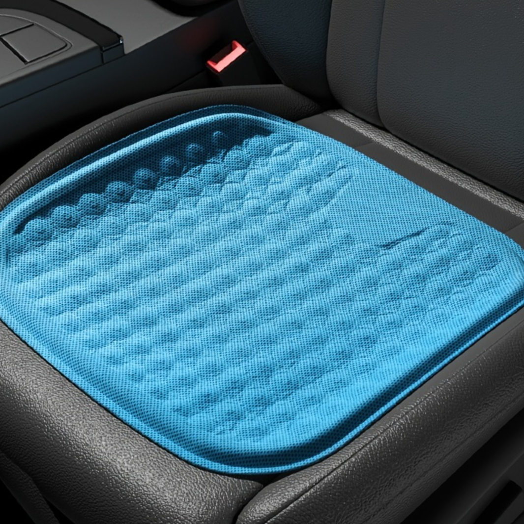 カーシートクッション夏冷却パッドシングルピースハニカムゲル通気シートクッション通気性夏の氷カークッションシートカバーカーアクセサリー|undefined