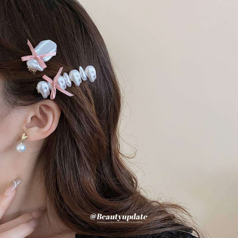 ヘアクリップ｜ヘア・ヘアアクセサリー・髪飾り・甘美・蝶々・リボン・星・パール・可愛い・ヘアアクセ・女性向け・高級感・カワイイ・インスタ映え|undefined
