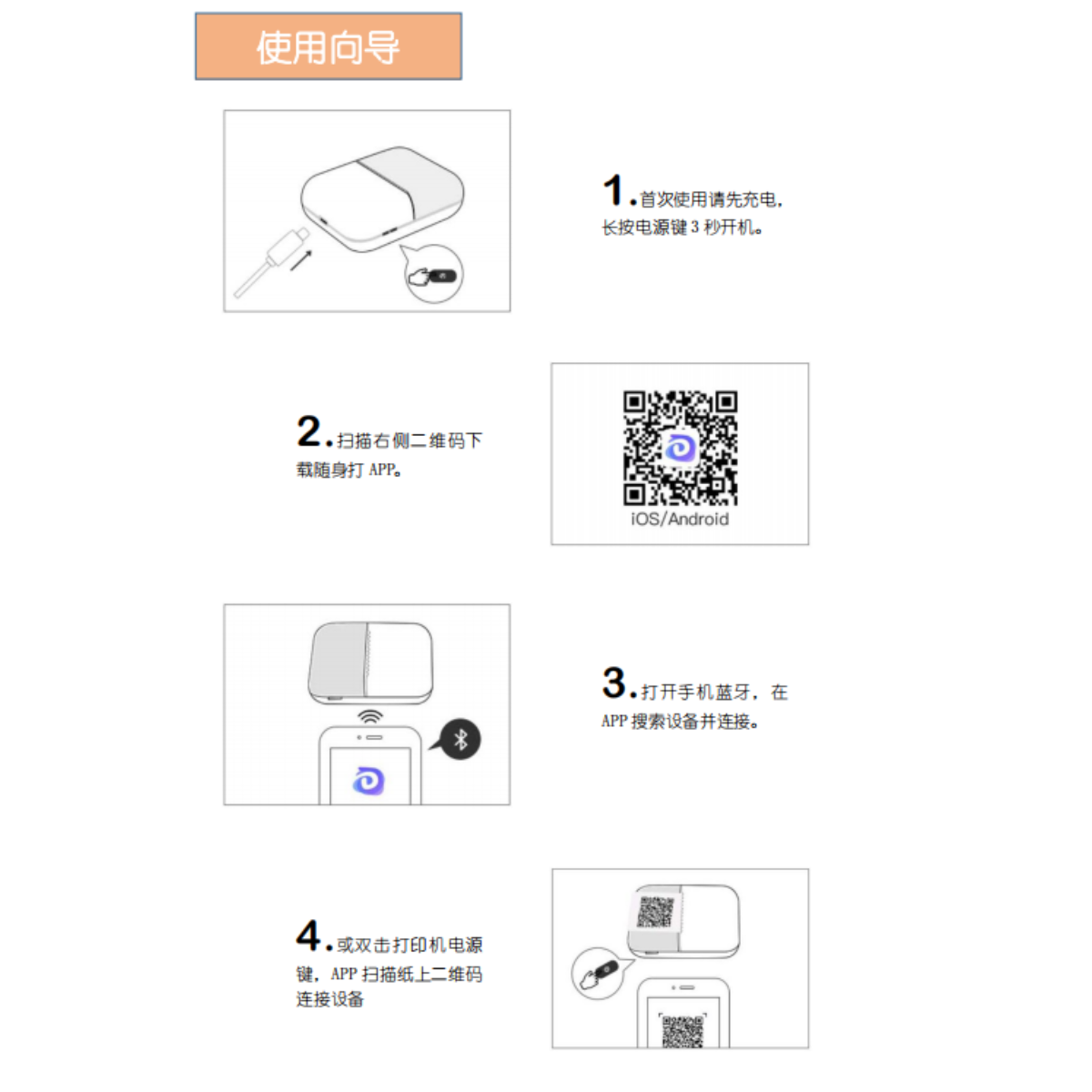 熱転写プリンター｜学生向け・ポータブル・Bluetooth対応・便利・可愛い・プリンター・DIY・コラージュ|undefined