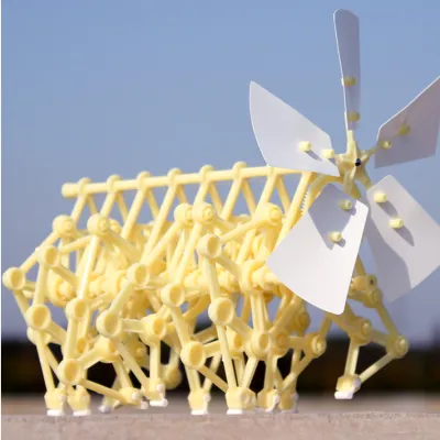 【STEAM】風力生物学ロボット｜パズル・ブラックテクノロジー・DIY組み立て・手作り・風力発電・機械・おもちゃ