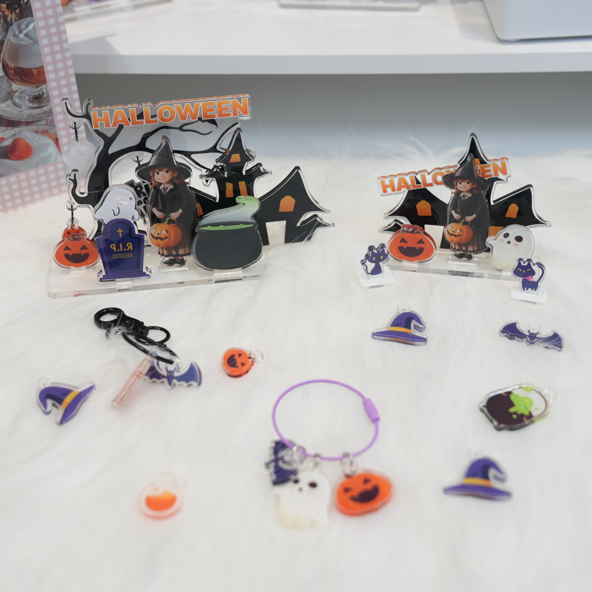 ハロウィン限定デザイン・アクリルプレート｜節日限定・3サイズ選択可能・自由デザイン・カスタマイズ体験|undefined