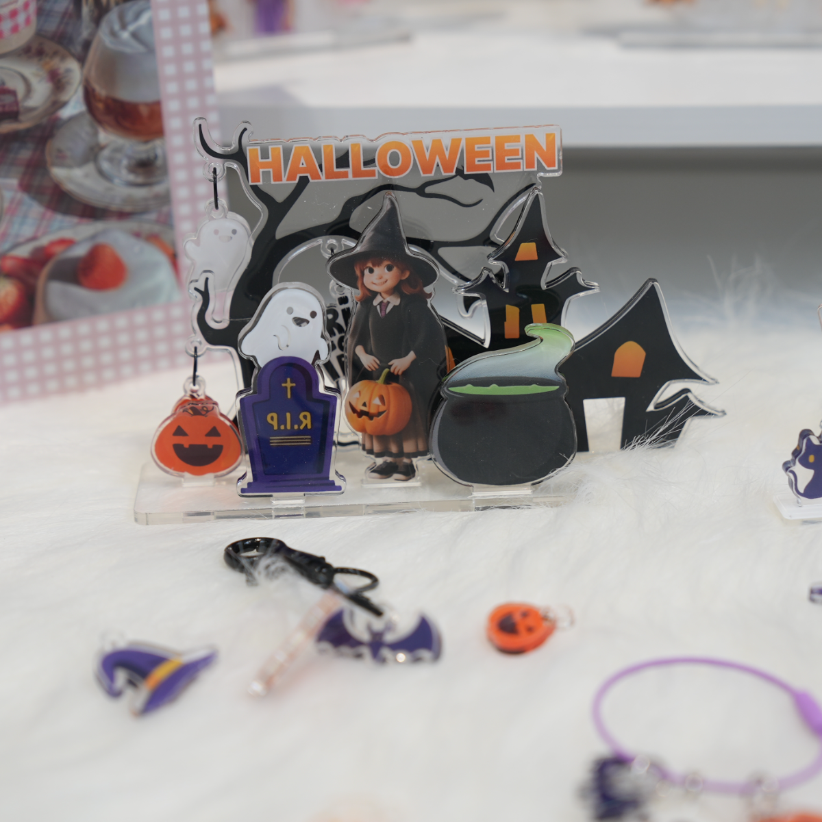 ハロウィン限定デザイン・アクリルプレート｜節日限定・3サイズ選択可能・自由デザイン・カスタマイズ体験|undefined