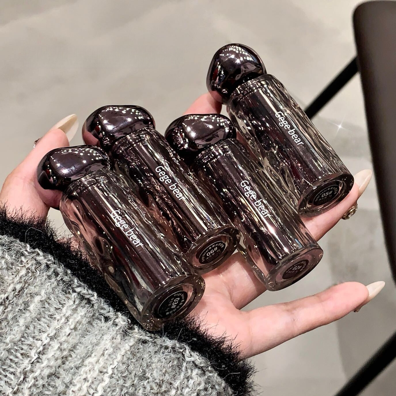 Gege bearリップグロス｜柔らかい・マット・水感・ウォータープルーフ・カップに付きにくい・明るく見える・口紅|undefined