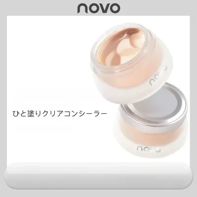 NOVOファンデーション｜クリーム肌・エッセンス・カバー力・長持ち・崩れにくい・透明感・しっかり密着
