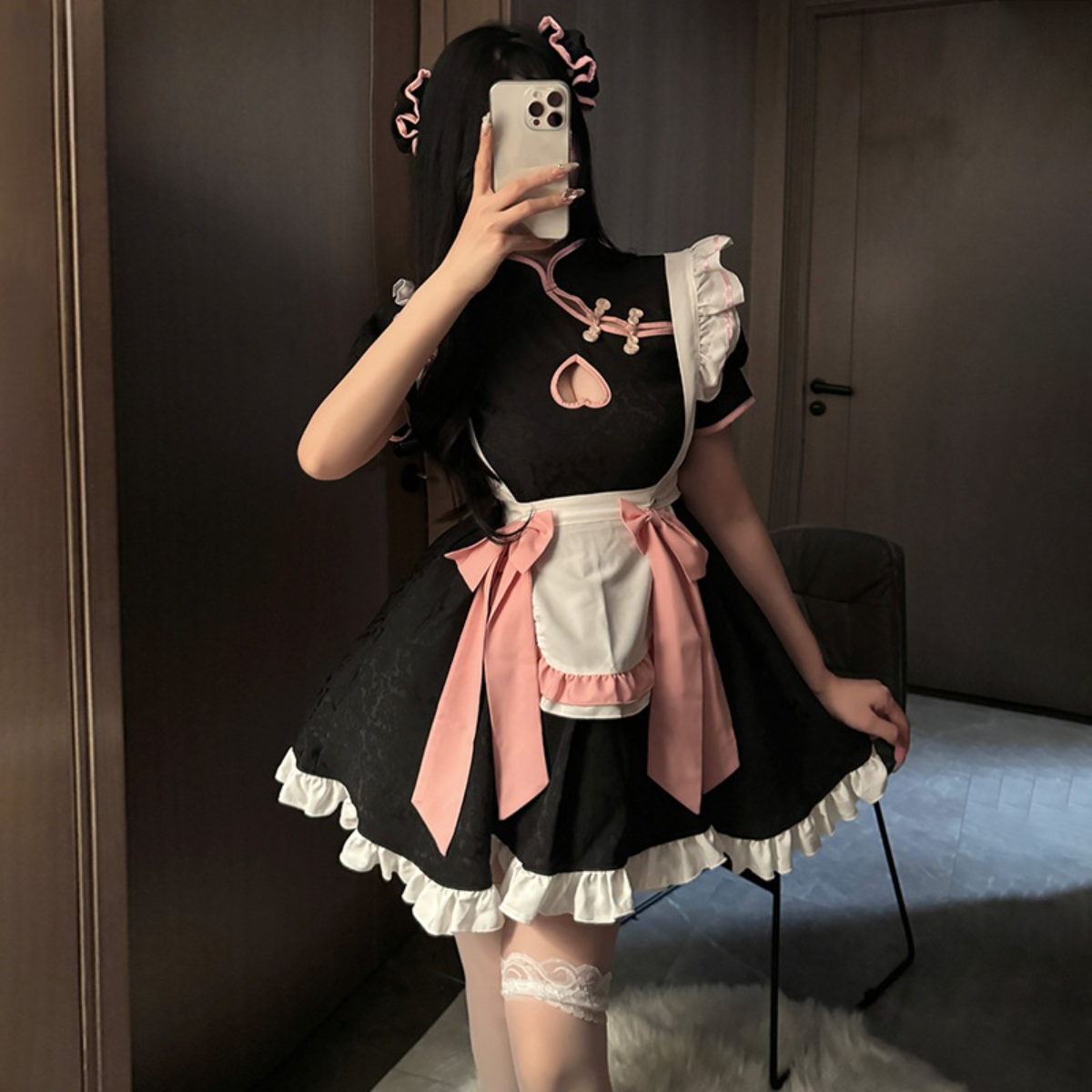 メイド服｜コスプレ・チャイナドレス・セクシー・ワンピース・セットアップ・二次元風|undefined