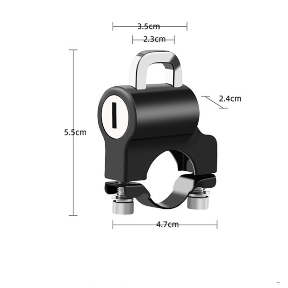 ミニ自転車用ロック｜コンパクト・ヘルメットロック・固定・盗難防止・紛失防止|undefined