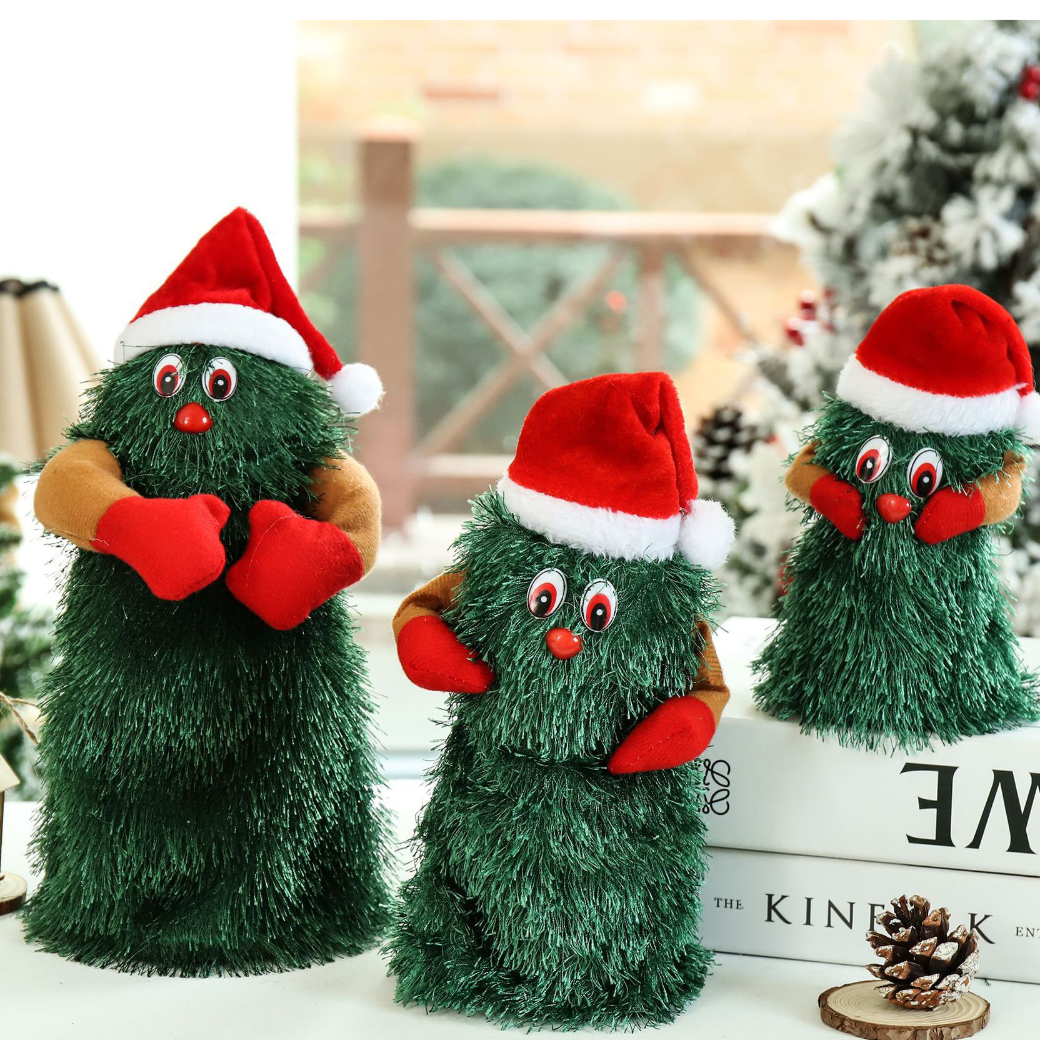 激レア非売品☆クリスマスツリー＆お飾りマスコット☆2002 Amazon.co.jp: ダンシングツリー ウォーキングツリー 踊る