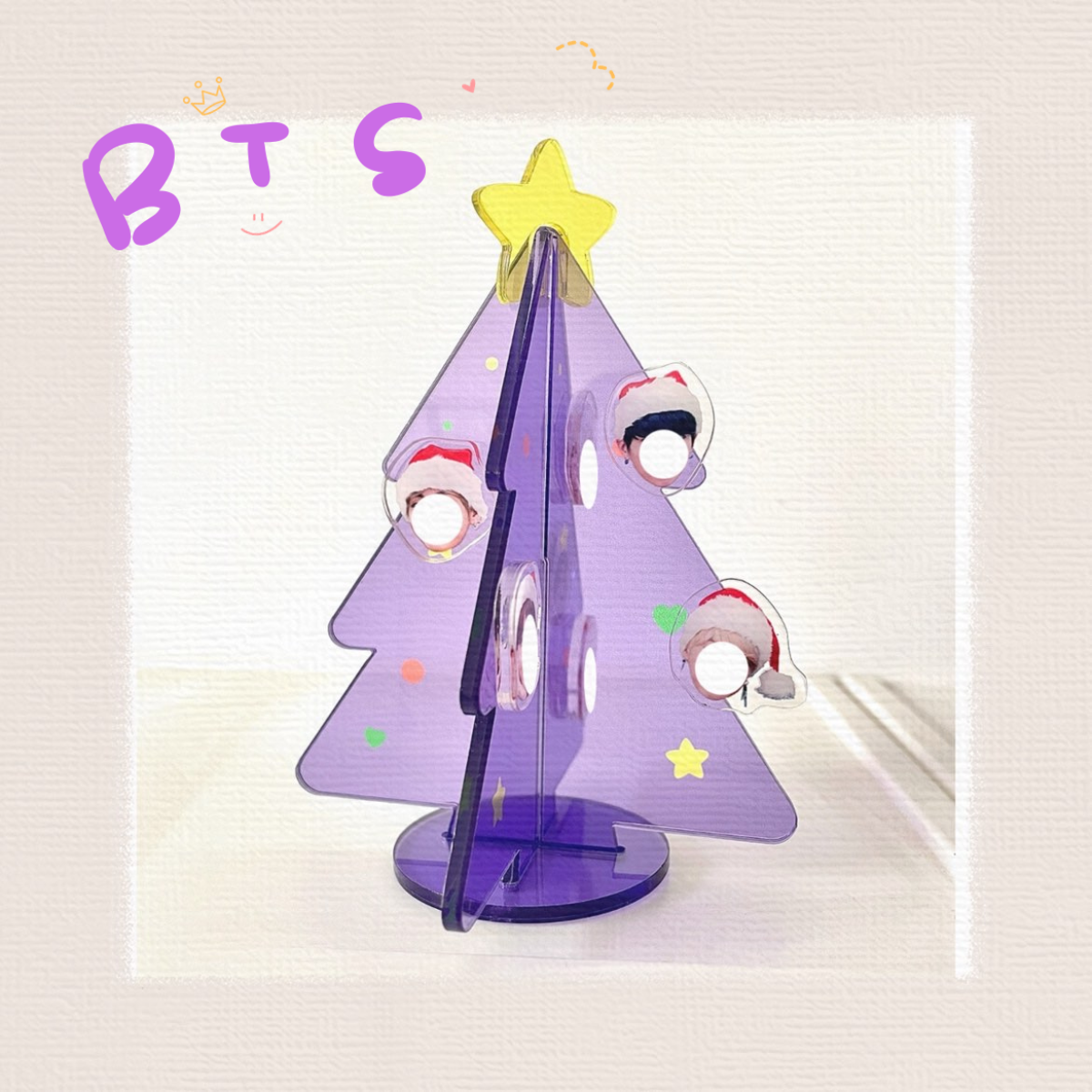 クリスマスツリー｜パープル・BTSプレゼントある！！！|undefined