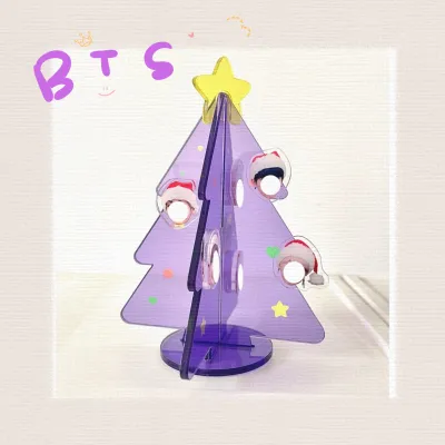 クリスマスツリー｜パープル・BTSプレゼントある！！！