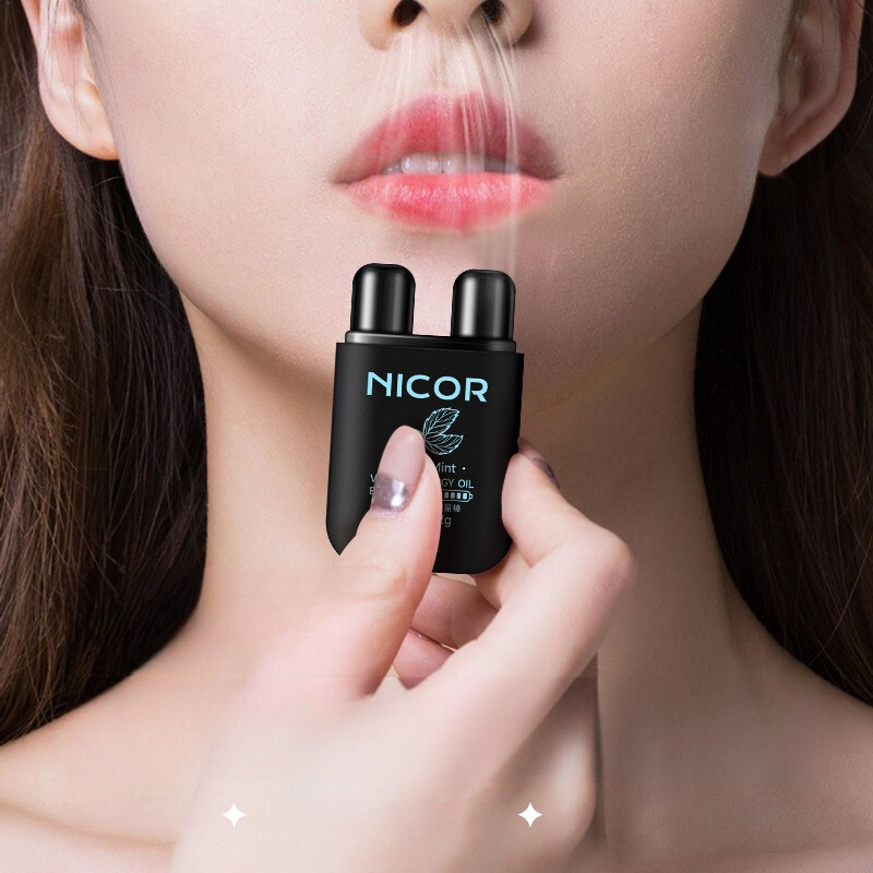 Nicorアロマスティック｜・ノーズ・ポケット・アロマオイルスティック・ミント・アロマディフューザー・持ち歩ける・ドライブ用|undefined