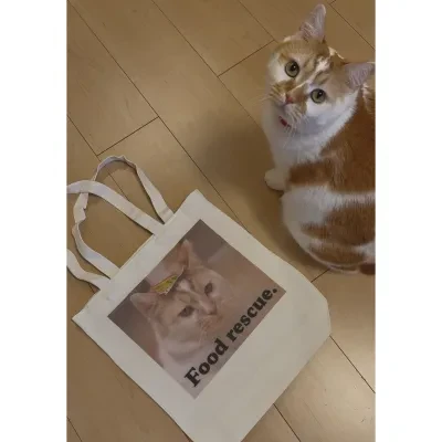 フードレスキューバッグ｜34 * 36 * 10cm・インクジェット
