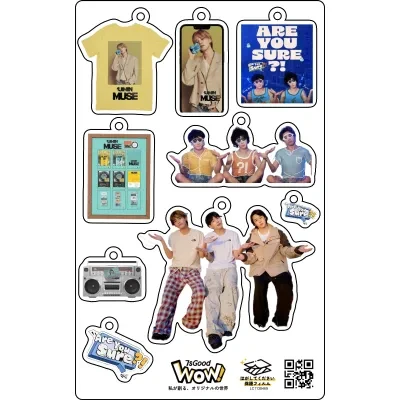 バンタンチャームセット｜アクリルプレート・100x160mm