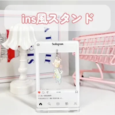 ins風吊り下げ｜アクリル・ペンダントカスタム可能・フレーム付き・パーツ付き・オリジナル