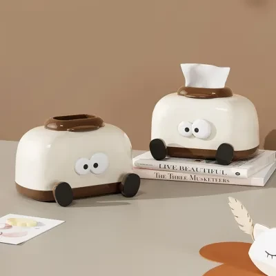 ティッシュボックス｜リビング用・高級感・家庭用・寝室・ベッドサイド・クリーム風・かわいい・インテリア小物