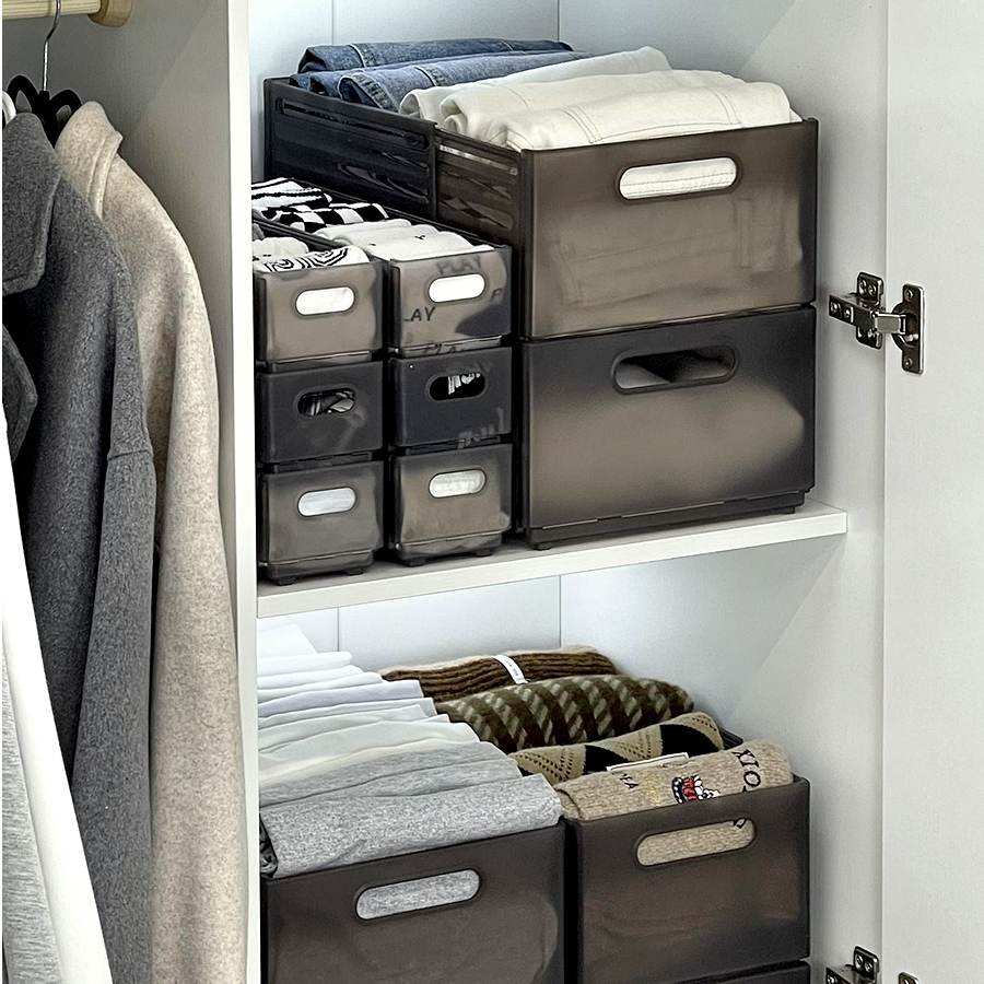 収納ボックス｜クローゼット用・引き出し式・仕切り・下着整理・パンツ整理・伸縮可能・便利・シンプル|undefined