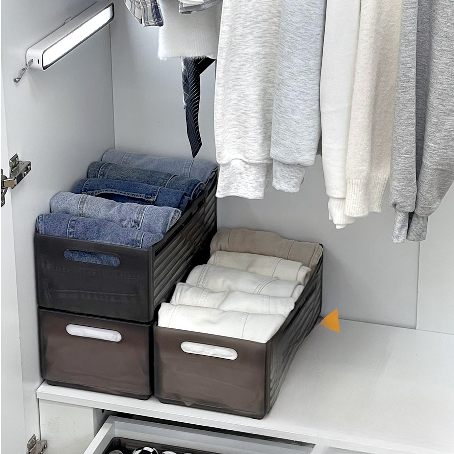 収納ボックス｜クローゼット用・引き出し式・仕切り・下着整理・パンツ整理・伸縮可能・便利・シンプル|undefined