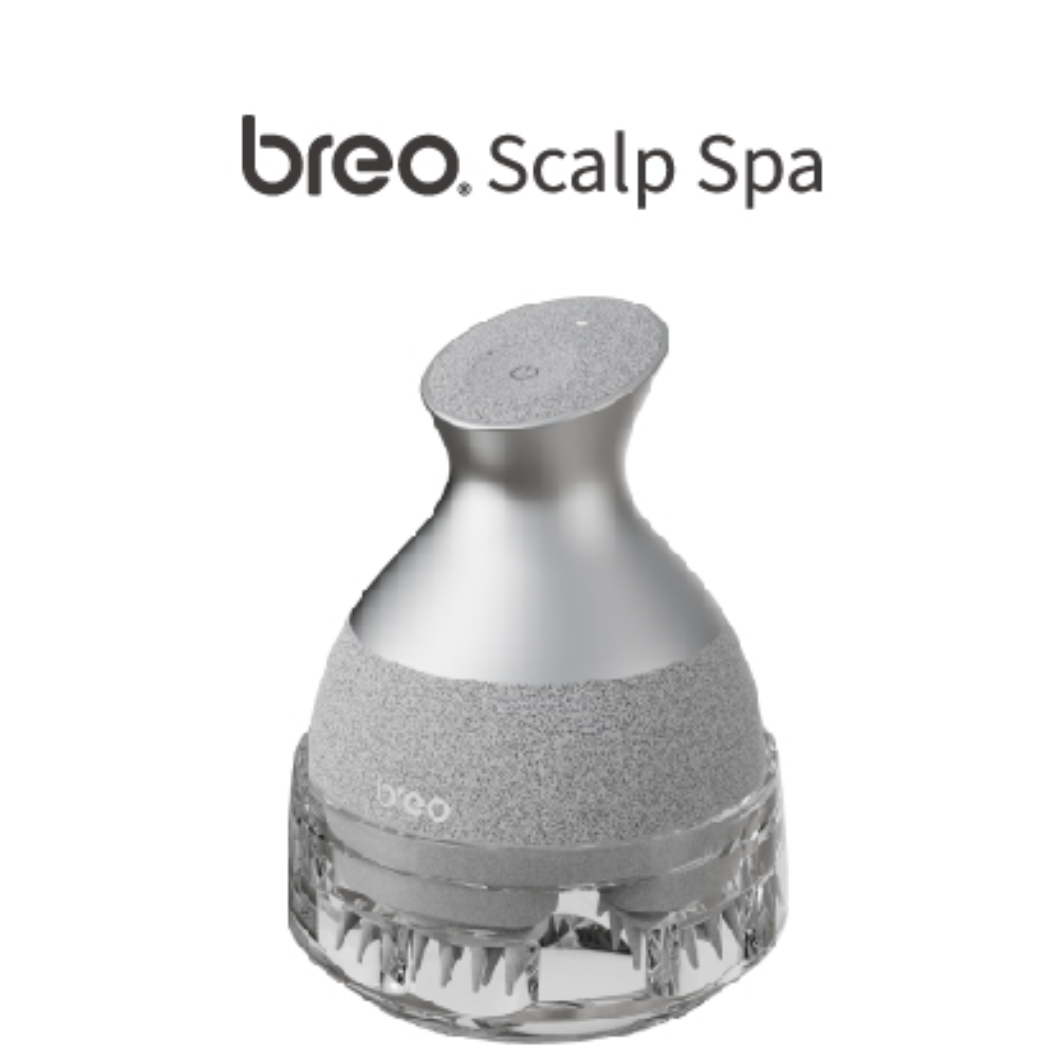 【breo】scalp 2電動頭皮ブラシ｜ヘッドスパ・IPX7防水・乾湿両用・お風呂・3Dムーブ・3つのモード・全身リフレッシュ・充電式 ・ 軽量・携帯便利|undefined