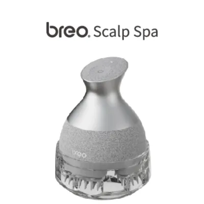 【breo】scalp 2電動頭皮ブラシ｜ヘッドスパ・IPX7防水・乾湿両用・お風呂・3Dムーブ・3つのモード・全身リフレッシュ・充電式 ・ 軽量・携帯便利