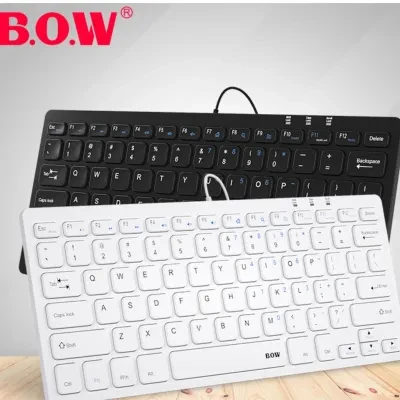 有線キーボード｜小型・ノートパソコン用・静音・オフィス・タイピング