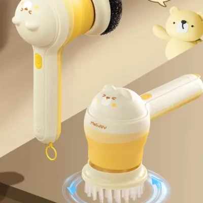 電動クリーニングブラシ｜ハンドヘルド・ワイヤレス・多機能・家庭用・鍋洗い・キッチン用・便利