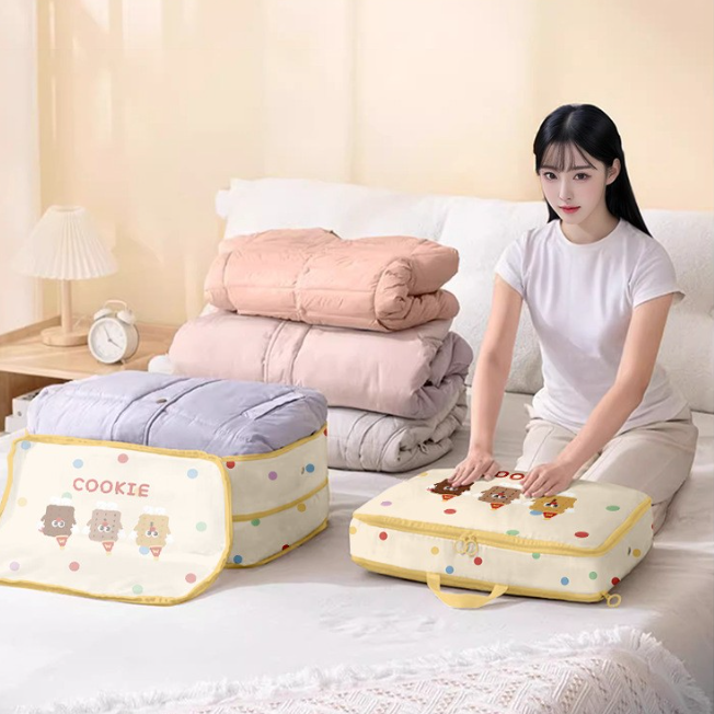 旅行収納袋｜スーツケース用・衣類収納・子供用ダウンジャケット収納・衣類分け袋・便利な|undefined