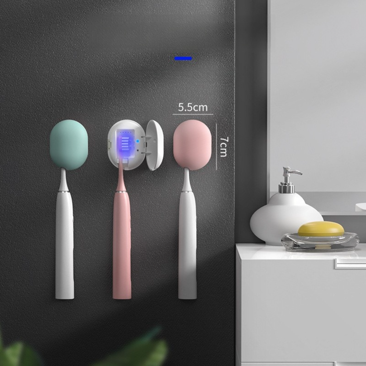 歯ブラシ消毒器｜携帯用・家庭用・子供用・紫外線滅菌・充電式・新型・かわいい|undefined