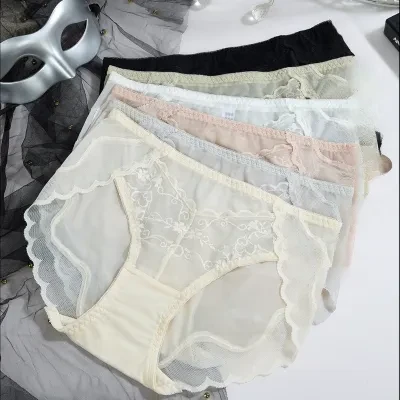 下着｜セクシー・ファッション・レディース・メッシュ・レース・クローバー・透け感