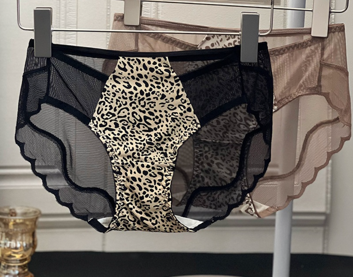 下着｜セクシー・レース・メッシュ・ヒョウ柄・透明・高級感・レディース・ファッション・カジュアル|undefined