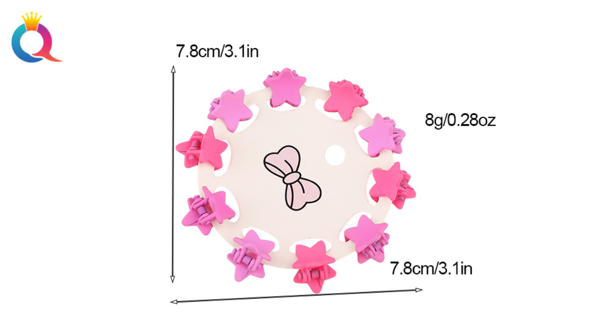 ヘアクリップ｜レディース・ファッション・カジュアル・シンプル・ミニサイズ・キャンディーカラー・前髪留め・カラフル・可愛い・十個入り|undefined